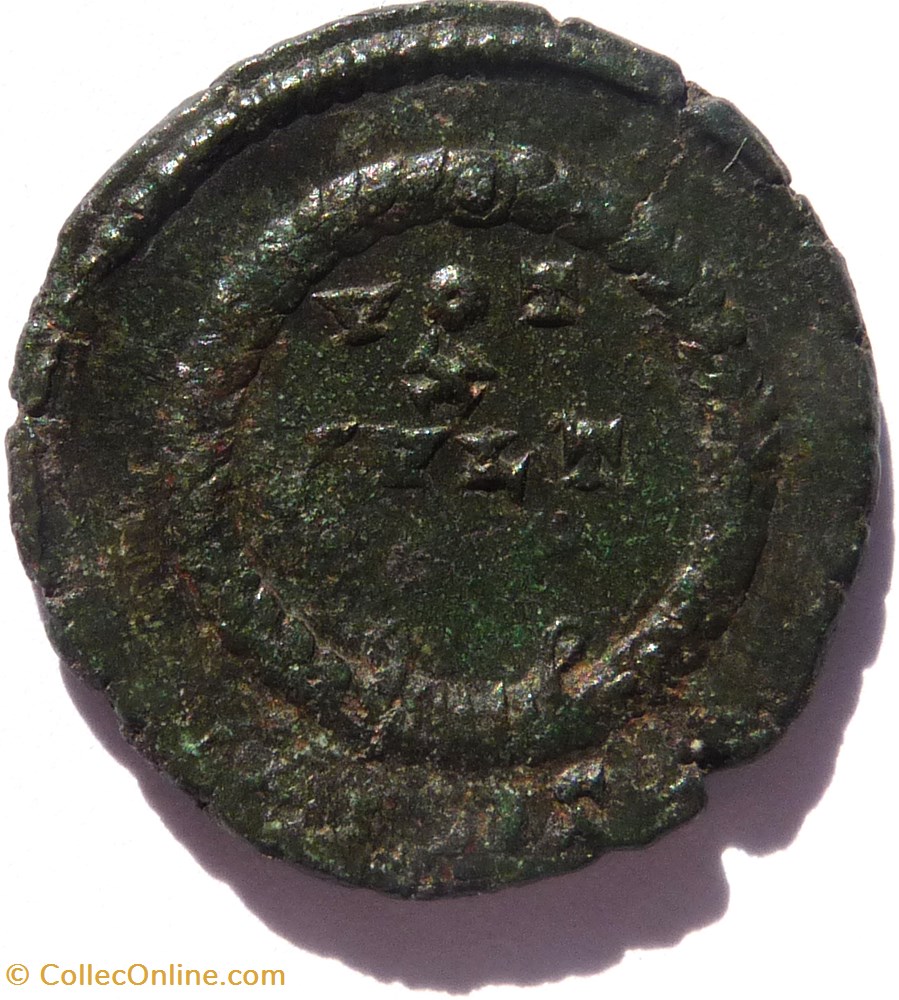 Julien II 361-363/Siscia/VOT X MVLT XX monnaies antiquite av jc ap romaines republicaines imperiales julien ii 361 363 siscia vot x mvlt xx