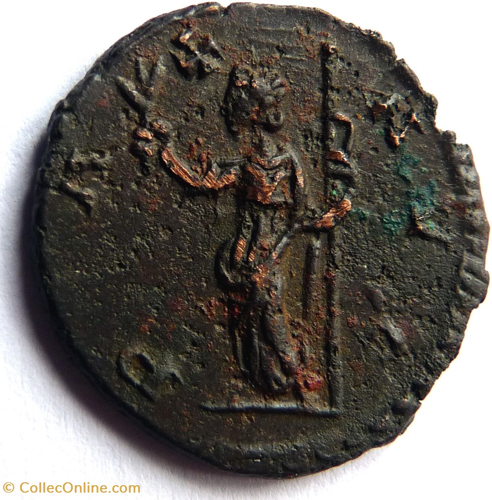 Tétricus 1er 272-274/Cologne/PAX AVG monnaies antiques romaines imperiales republicaines tetricus 1er 272 274 cologne pax avg