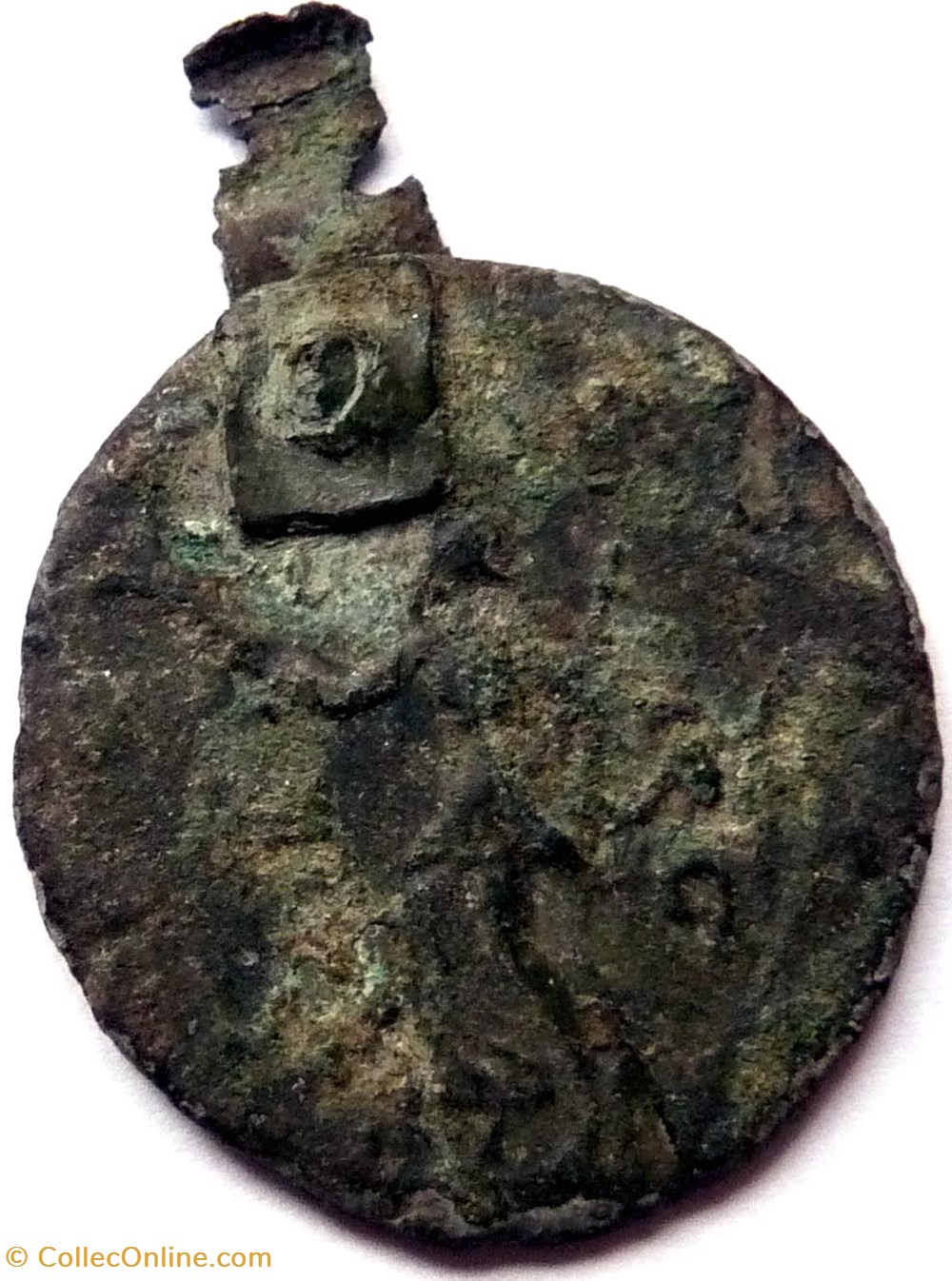 Médaille à partir d'une monnaie d'Aurélien monnaies antiques romaines imperiales et republicaines medaille a partir une monnaie aurelien