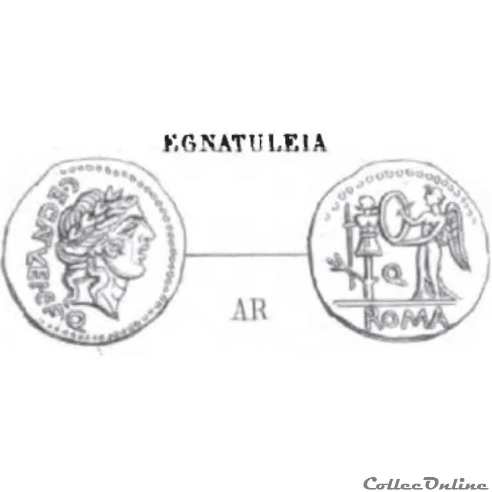 Gens Egnatuleia -97/Quinaire/Apollon 3 monnaie antique av jc romaine gens egnatuleia 97 quinaire apollon
