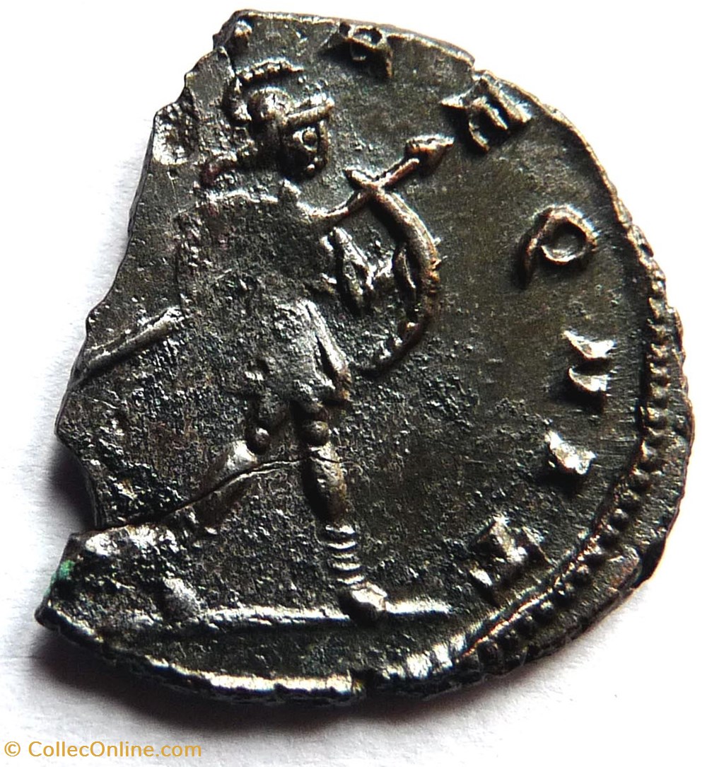 Auréolus 268/Milan/VIRTVS AEQVIT monnaies antiques romaines imperiales et republicaines aureolus 268 milan virtvs aeqvit