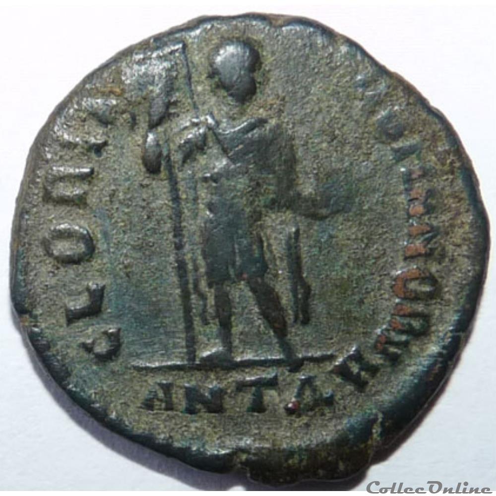 monnaie antique av jc ap romaine theodose 392 395 antioche gloria romanorvm