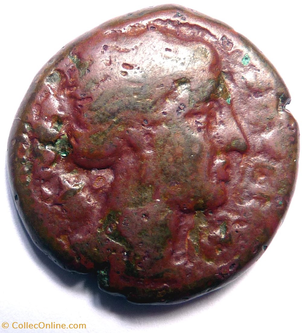 monnaies antiques grecques monnaie de sicile agathocle de syracuse 317 289 av jc