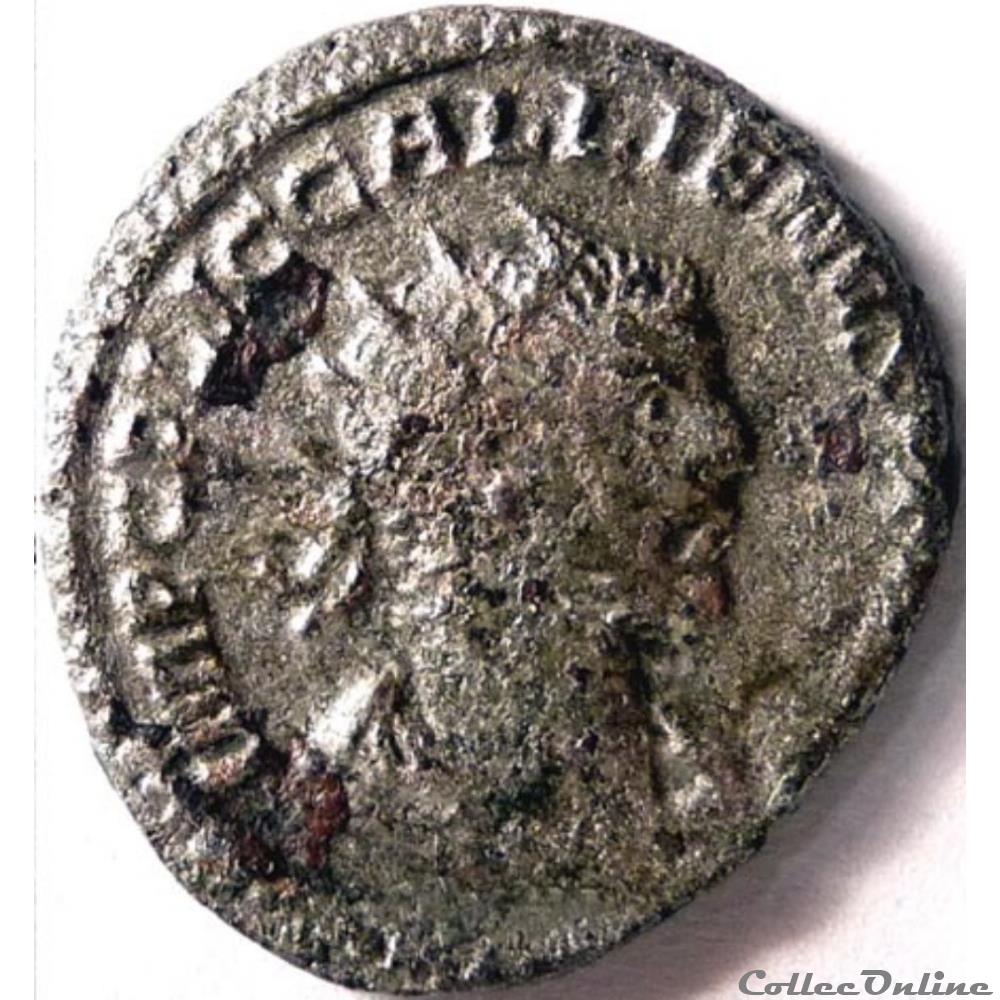 Gallien 255-256/Samosate/VIRTVS AVGG monnaie antique jc ap romaine gallien 255 256 samosate virtvs avgg