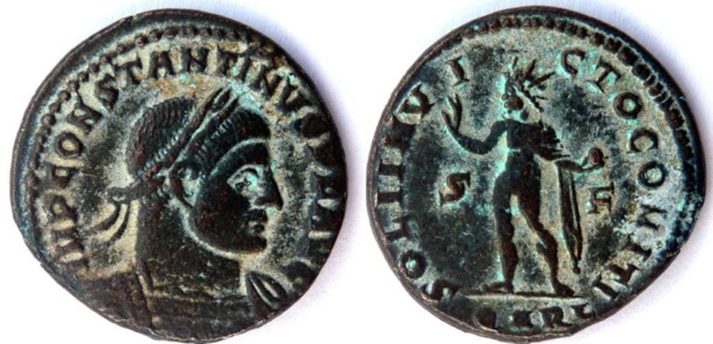 RIC 58/Constantin 1er 314-315/Arles/SOLI INVICTO COMITI monnaies antiques romaines imperiales et republicaines ric 58 constantin 1er 314 315 arles soli invicto comiti