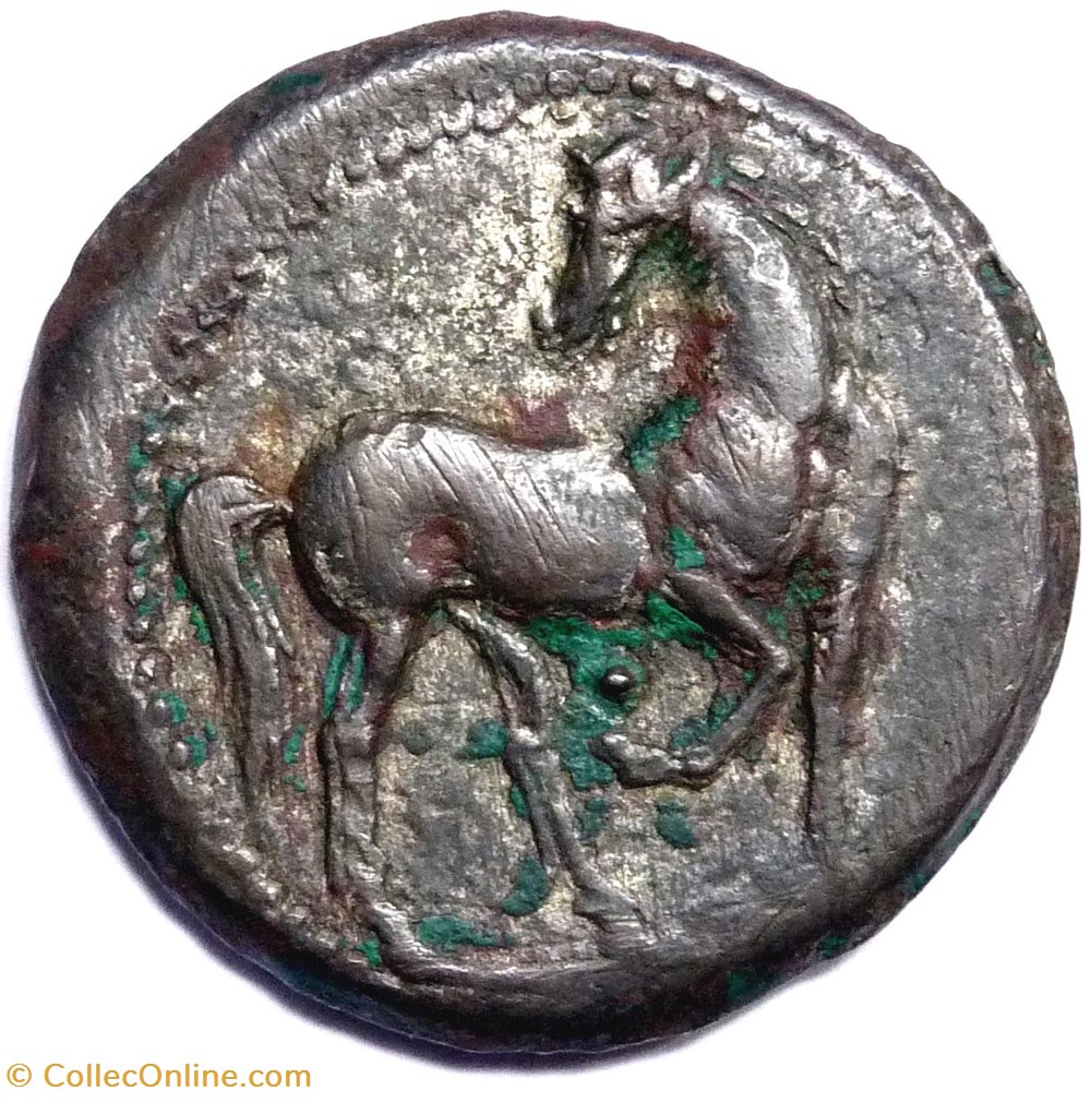 monnaies antiques grecques monnaie de carthage 203 201 av jc