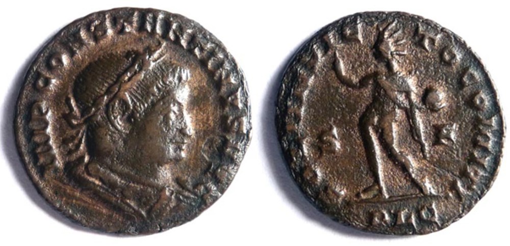 RIC 3/Constantin 1er 312-313/Lyon/SOLI INVICTO COMITI monnaies antiques romaines imperiales et republicaines ric 3 constantin 1er 312 313 lyon soli invicto comiti