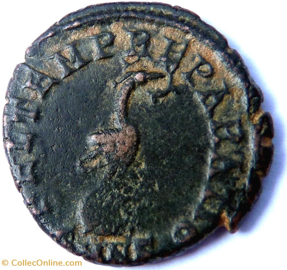 Constans 348-350/Nicomédie/FEL TEMP REPARATIO monnaies antiques romaines republicaines imperiales constans 348 350 nicomedie fel temp reparatio
