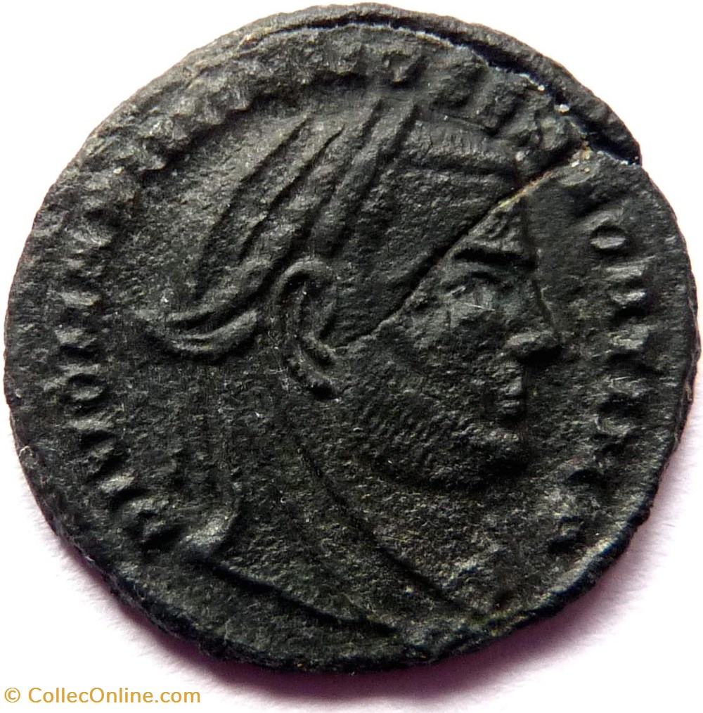 Maximien Hercule 317-318/Siscia/REQVIES OPTIMORVM MERITORVM monnaies antiques romaines republicaines imperiales maximien hercule 317 318 siscia reqvies optimorvm meritorvm