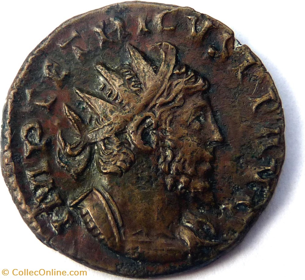 monnaies antiques jc ap romaines republicaines imperiales tetricus 1er 273 274 treves ou cologne salvs avgg