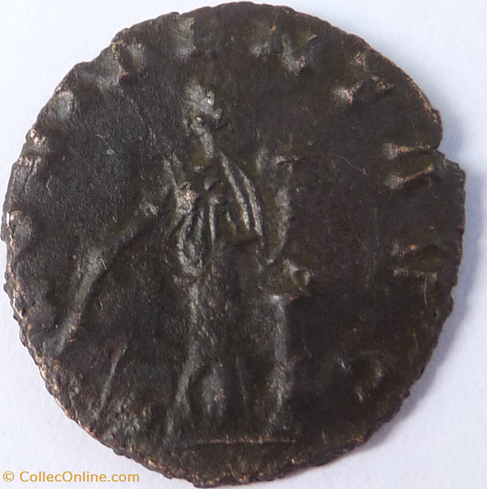 monnaie antique jc ap romaine republicaine imperiale claude ii 268 269 rome provident avg