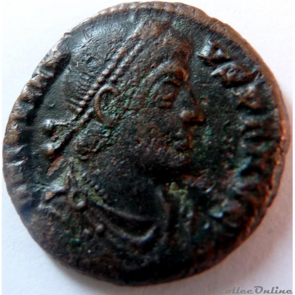 Jovien 363-364/Siscia/VOT V monnaies antiques romaines republicaines imperiales jovien 363 364 siscia vot v