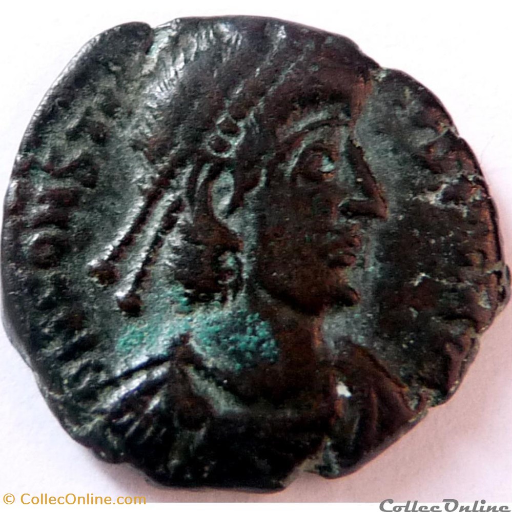 Constance II 360-361/Arles/SPES REIPVBLICE monnaies antiques av jc ap romaines republicaines imperiales constance ii 360 361 arles spes reipvblice