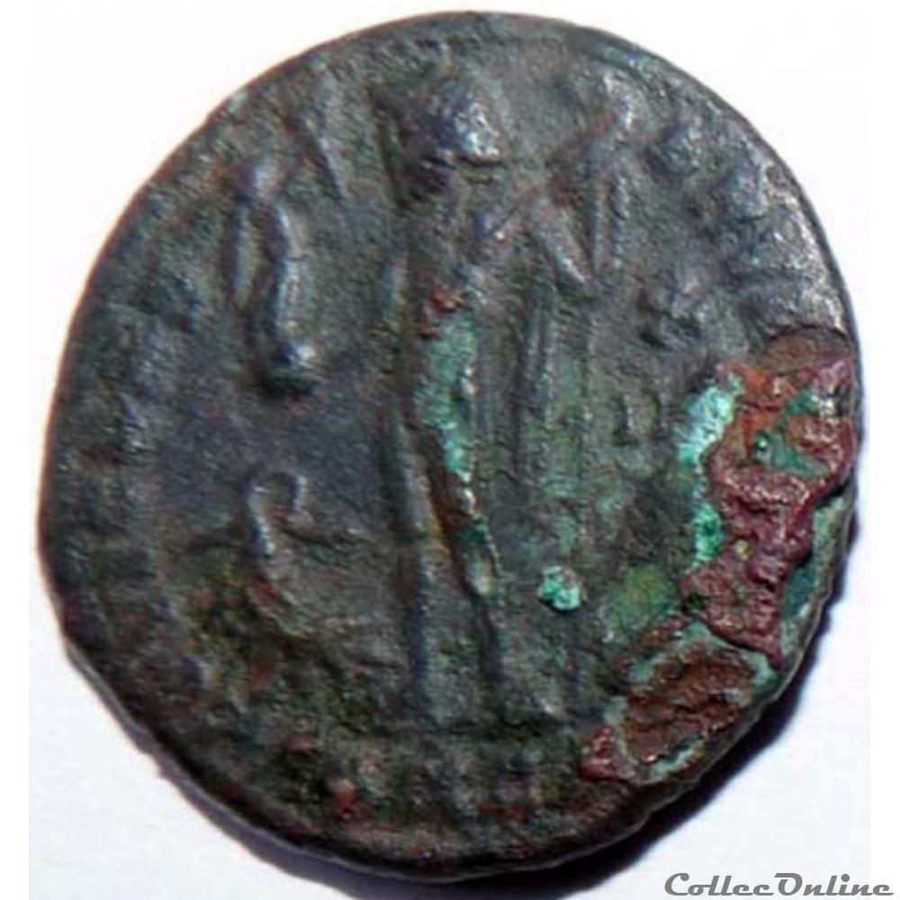 Licinius II 321-324/Héraclée/IOVI CONSERVATORI 3 monnaies antiques romaines republicaines imperiales licinius ii 321 324 heraclee iovi conservatori