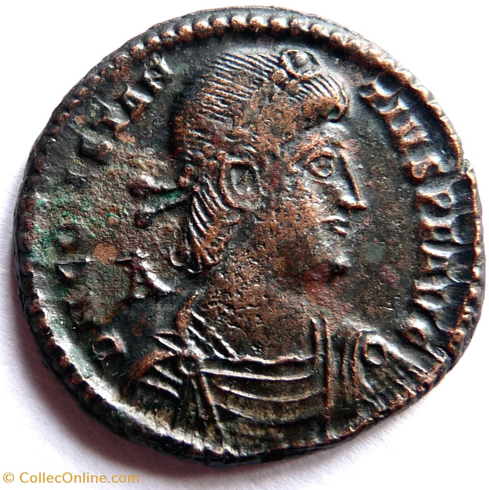 Constance II 348-350/Thessalonique/FEL TEMP REPARATIO monnaies antiques romaines imperiales et republicaines constance ii 348 350 thessalonique fel temp reparatio