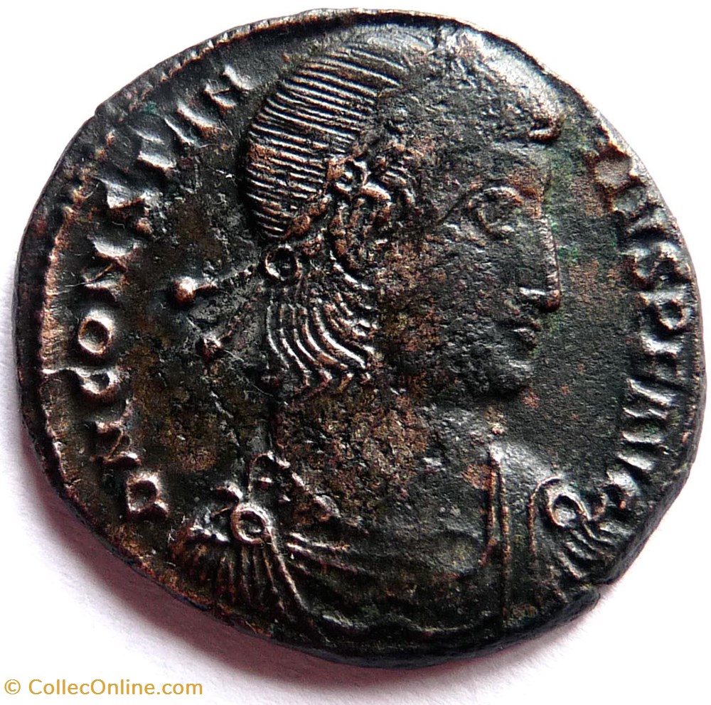 monnaies antiques romaines imperiales et republicaines constance ii 348 350 thessalonique fel temp reparatio