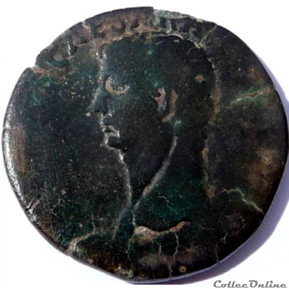 Claude 41-45/Dupondius/CERES AVGVSTA monnaie antique jc ap romaine claude 41 45 dupondius ceres avgvsta