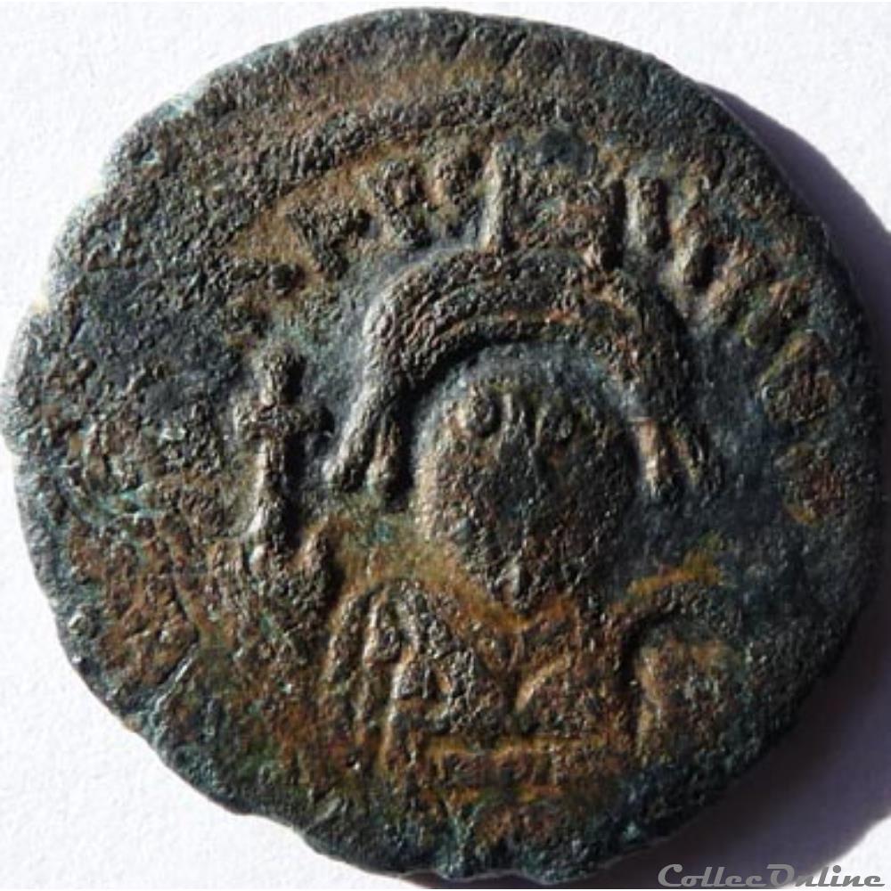 Maurice Tibère 593/Cyzique monnaie antique byzantine maurice tibere 593 cyzique