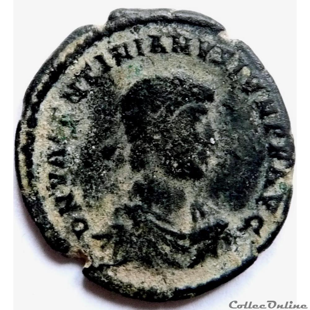 Valentinien II 378-383/Aquilée/REPARATIO REIPVB monnaie antique av jc ap romaine valentinien ii 378 383 aquilee reparatio reipvb