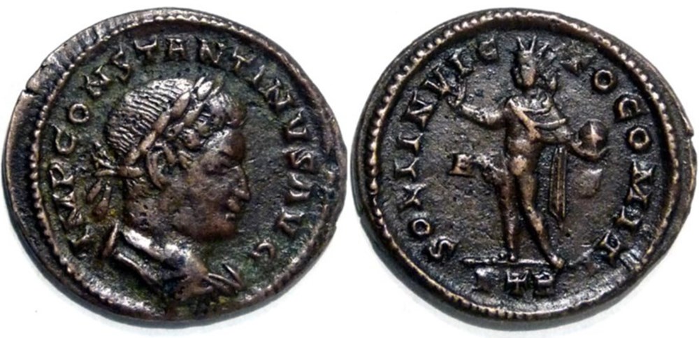 RIC 72/Constantin 1er 315-316/Trèves/SOLI INVICTO COMITI monnaies antiques romaines imperiales et republicaines ric 72 constantin 1er 315 316 treves soli invicto comiti