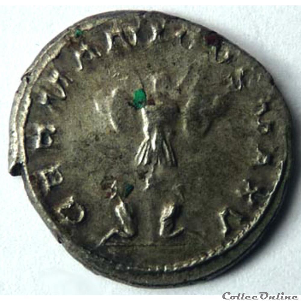 monnaie antique av jc ap romaine republicaine imperiale gallien 257 258 treves ou cologne germanicvs max v