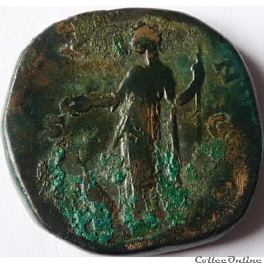 monnaies antiques romaines imperiales republicaines faustine la jeune 147 et sesterce rome ric iii 1646