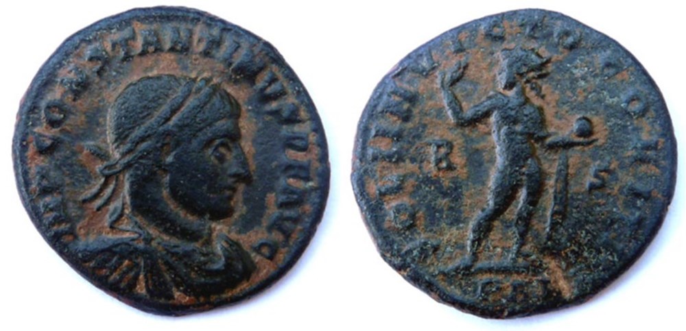 RIC 138 var. Constantin 1er 317-318/Arles/SOLI INVICTO COMITI ric 138 var constantin 1er 317 318 arles soli invicto comiti