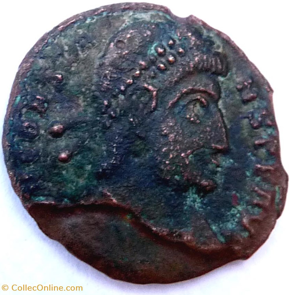 Constans 348-350/Siscia/FEL TEMP REPARATIO monnaies antiques romaines republicaines imperiales constans 348 350 siscia fel temp reparatio
