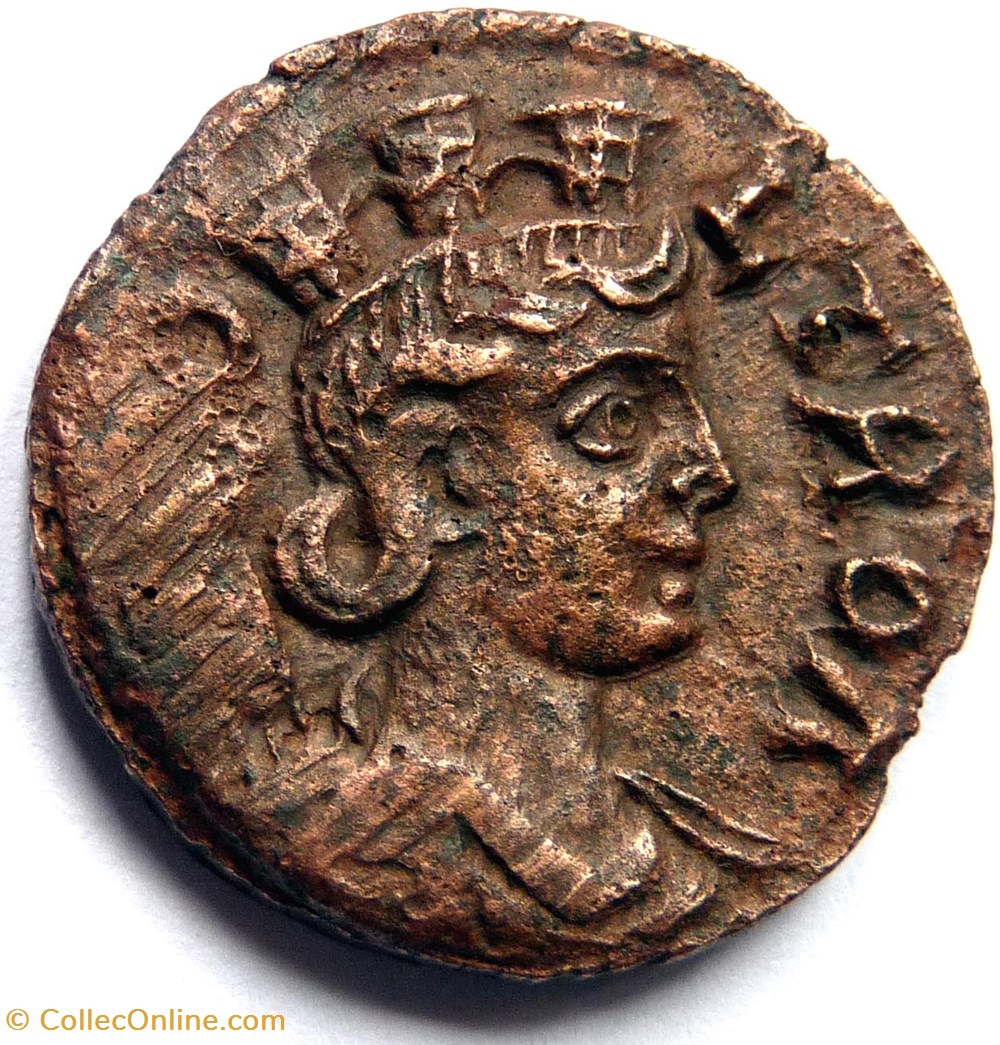 monnaies antiques romaines provinciales alexandrie du troas regne de gallien 253 268