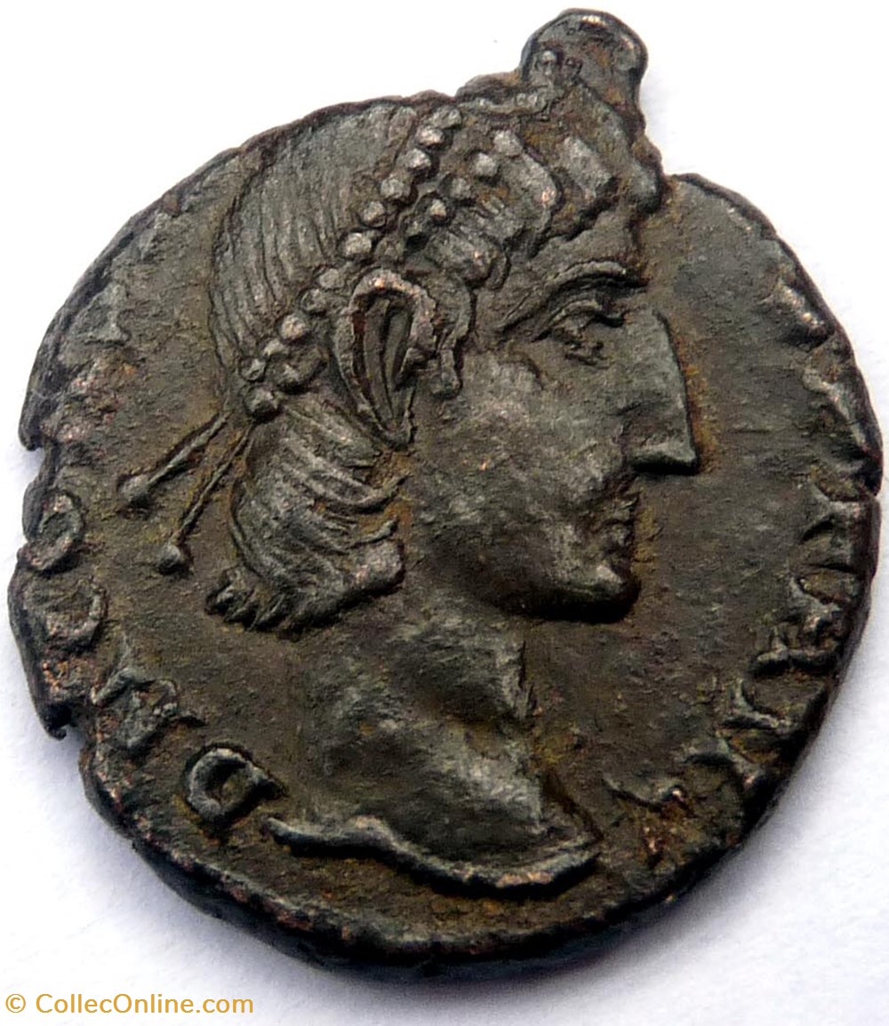 Constans 347-348/Nicomédie/VOT XX MVLT XXX monnaies antiques av jc ap romaines republicaines imperiales constans 347 348 nicomedie vot xx mvlt xxx