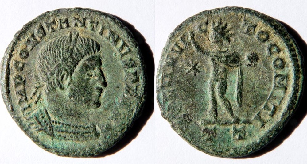 RIC 8/Constantin 1er 313-314/Ticinum/SOLI INVICTO COMITI monnaies antiques romaines imperiales et republicaines ric 8 constantin 1er 313 314 ticinum soli invicto comiti