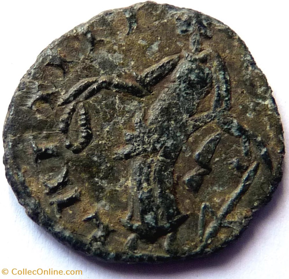 monnaies antiquite jc ap romaines republicaines imperiales tetricus ii laetitia avg