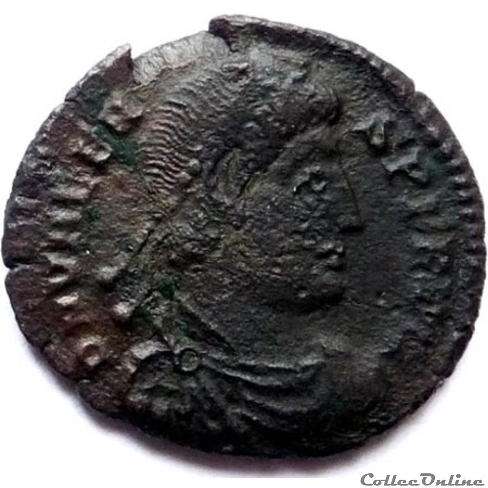 monnaie antique av jc ap romaine valens 364 367 siscia gloria romanorvm