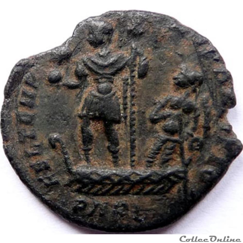 monnaies antiques romaines imperiales et republicaines constance ii 348 350 arles fel temp reparatio