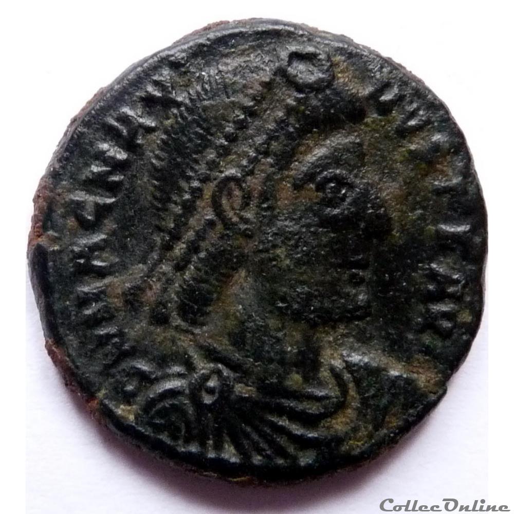 monnaie antique av jc ap romaine magnus maximus 383 388 reparatio reipvb