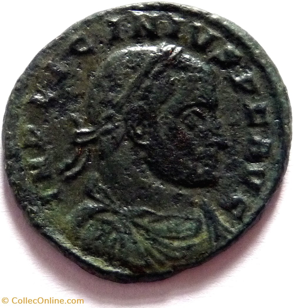 Licinius 1er 312-313/Ostie/SPQR OPTIMO PRINCIPI monnaies antiques a romaines imperiales et republicaines licinius 1er 312 313 ostie spqr optimo principi