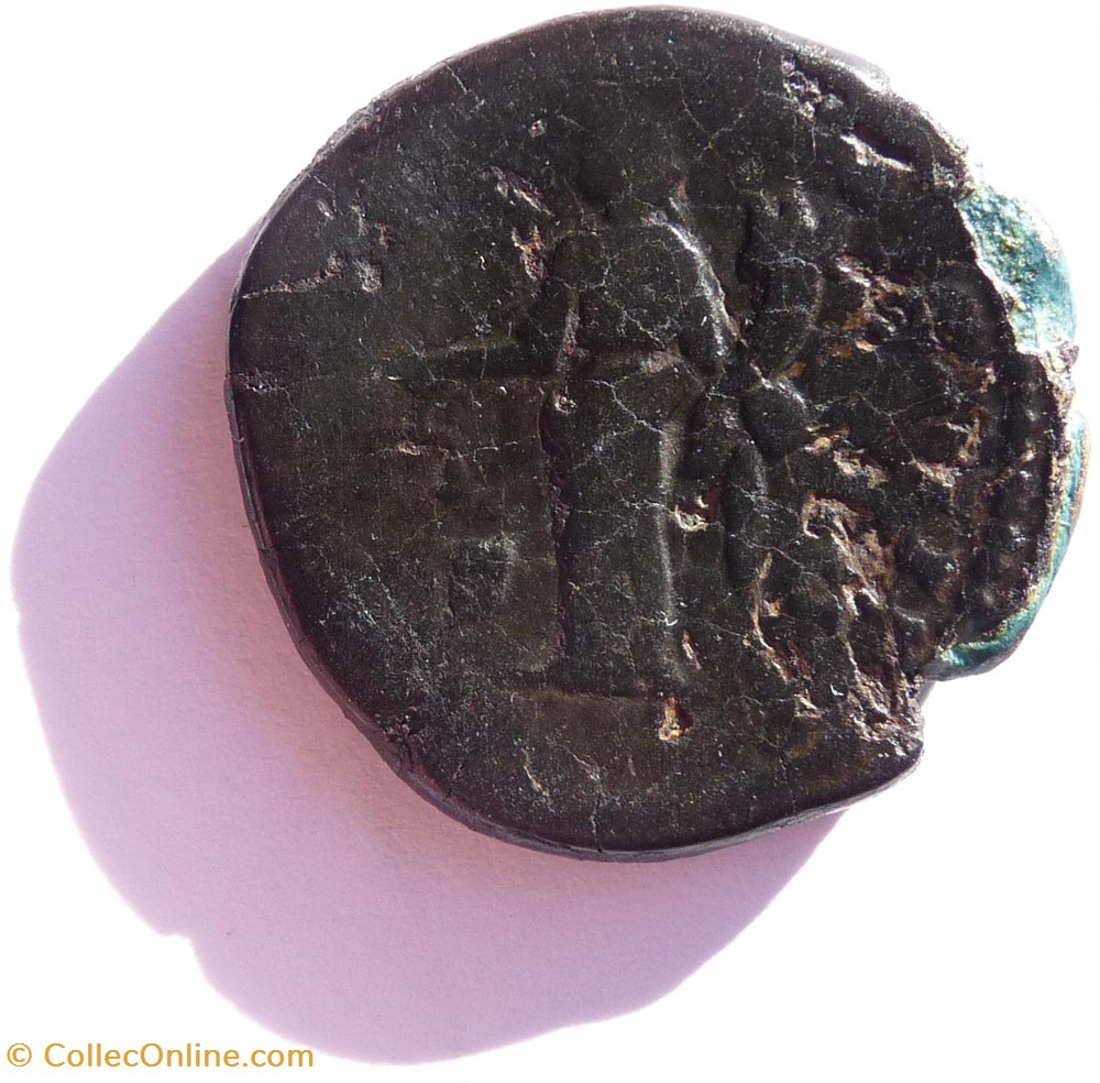 Marc Aurèle 177-178/Dupondius/Rome/RIC 1232 monnaies antiques romaines imperiales et republicaines marc aurele 177 178 dupondius rome ric 1232