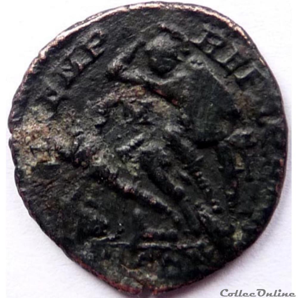 Constance II 355-358/Arles/FEL TEMP REPARATIO monnaies antiquite av jc ap romaines republicaines imperiales constance ii 355 358 arles fel temp reparatio