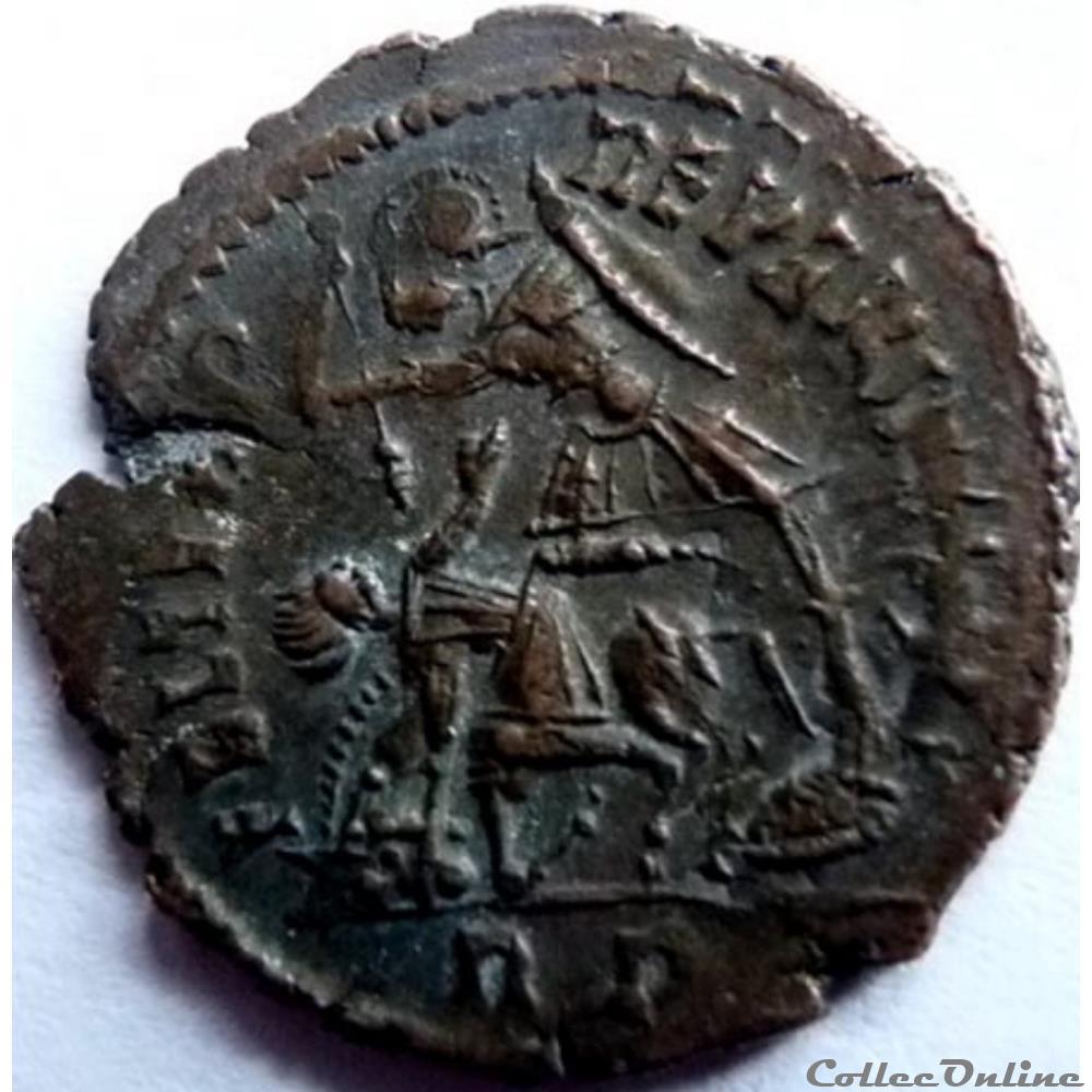 Constance II 352-355/Rome/FEL TEMP REPARATIO monnaies antiquite av jc ap romaines republicaines imperiales constance ii 352 355 rome fel temp reparatio