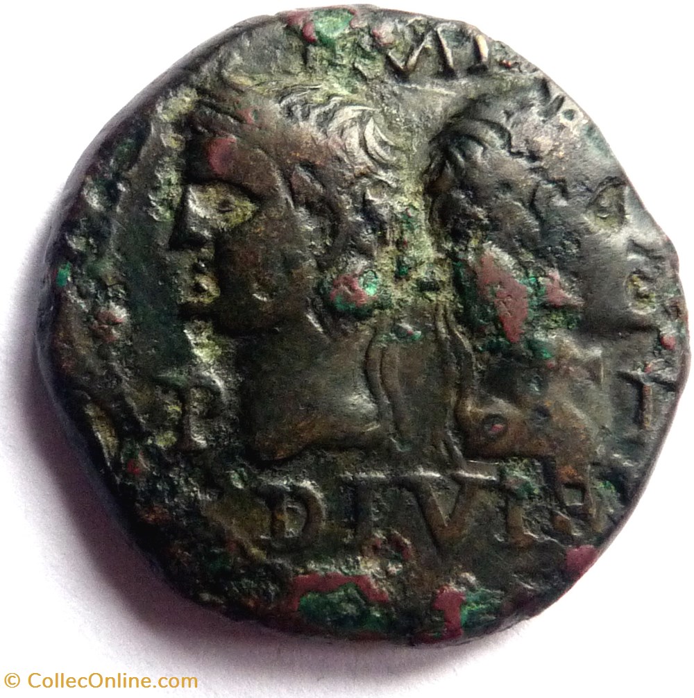 Nîmes/Dupondius type IV monnaies antiques a romaines provinciales nimes dupondius type iv
