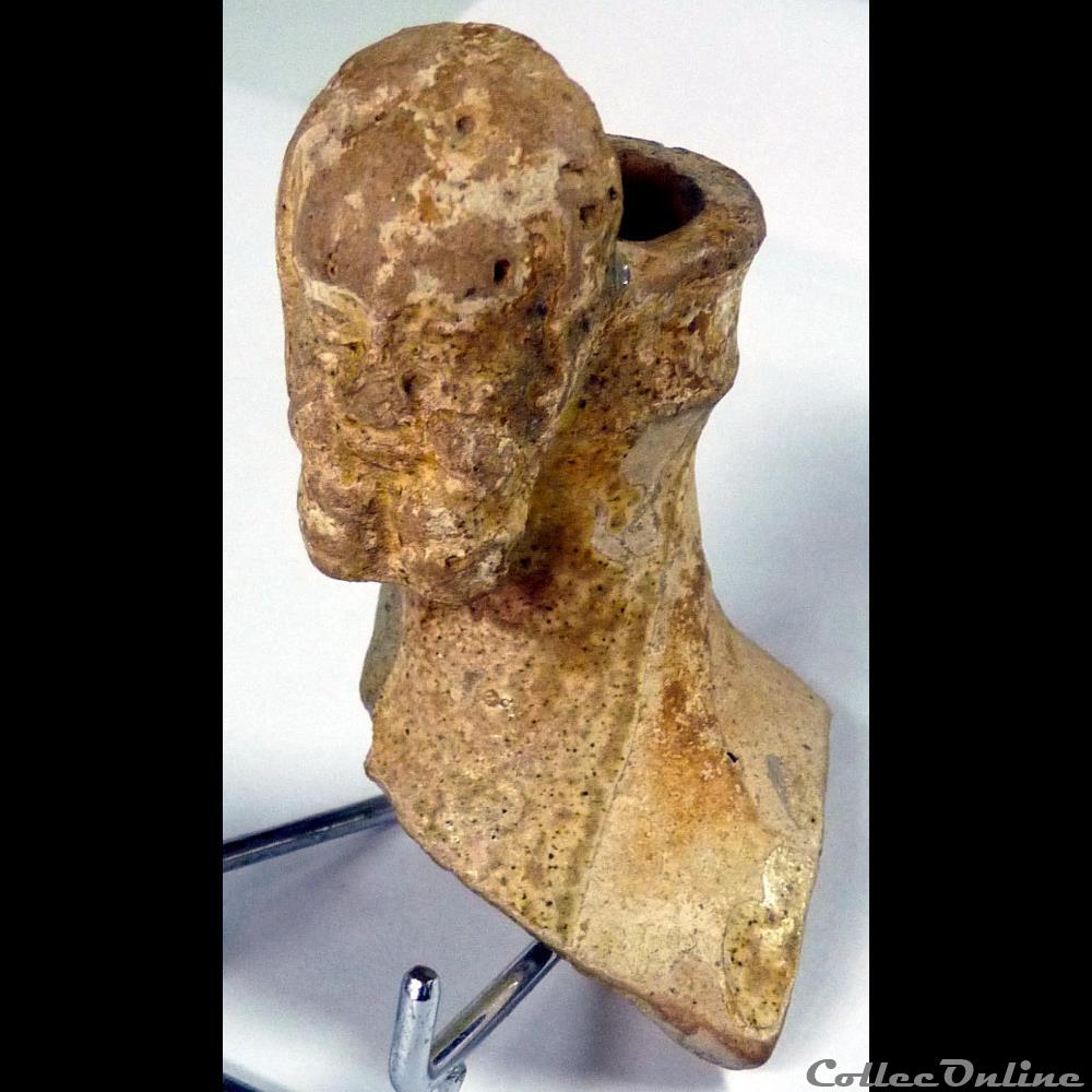 art antiquite archeologie afrique col de bouteille antique