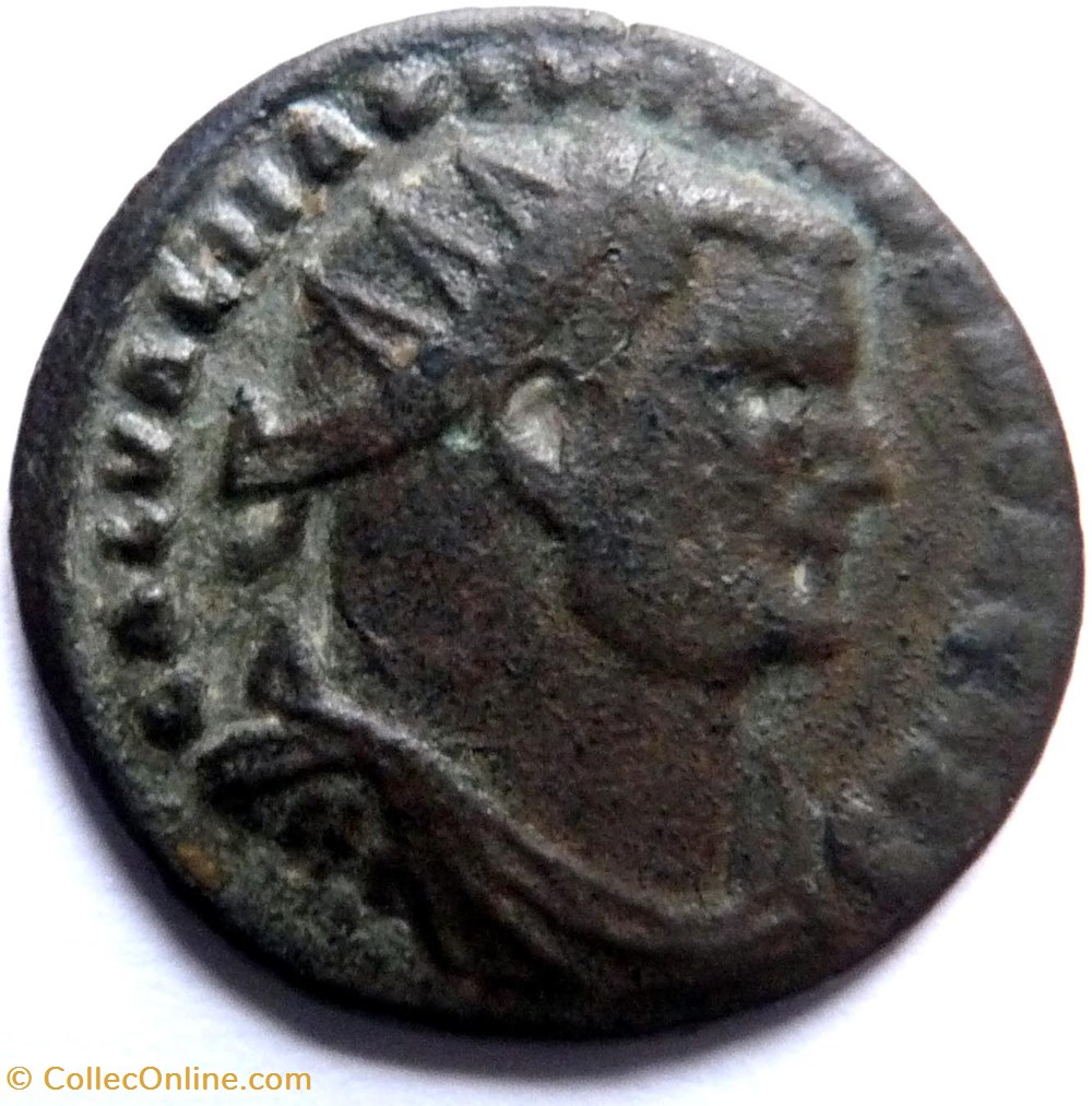 monnaies antiques romaines imperiales et republicaines galere 296 297 alexandrie concordia militvm