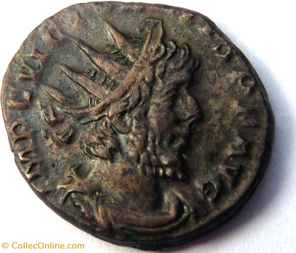 monnaies antiques romaines imperiales et republicaines victorin 270 cologne pax avg