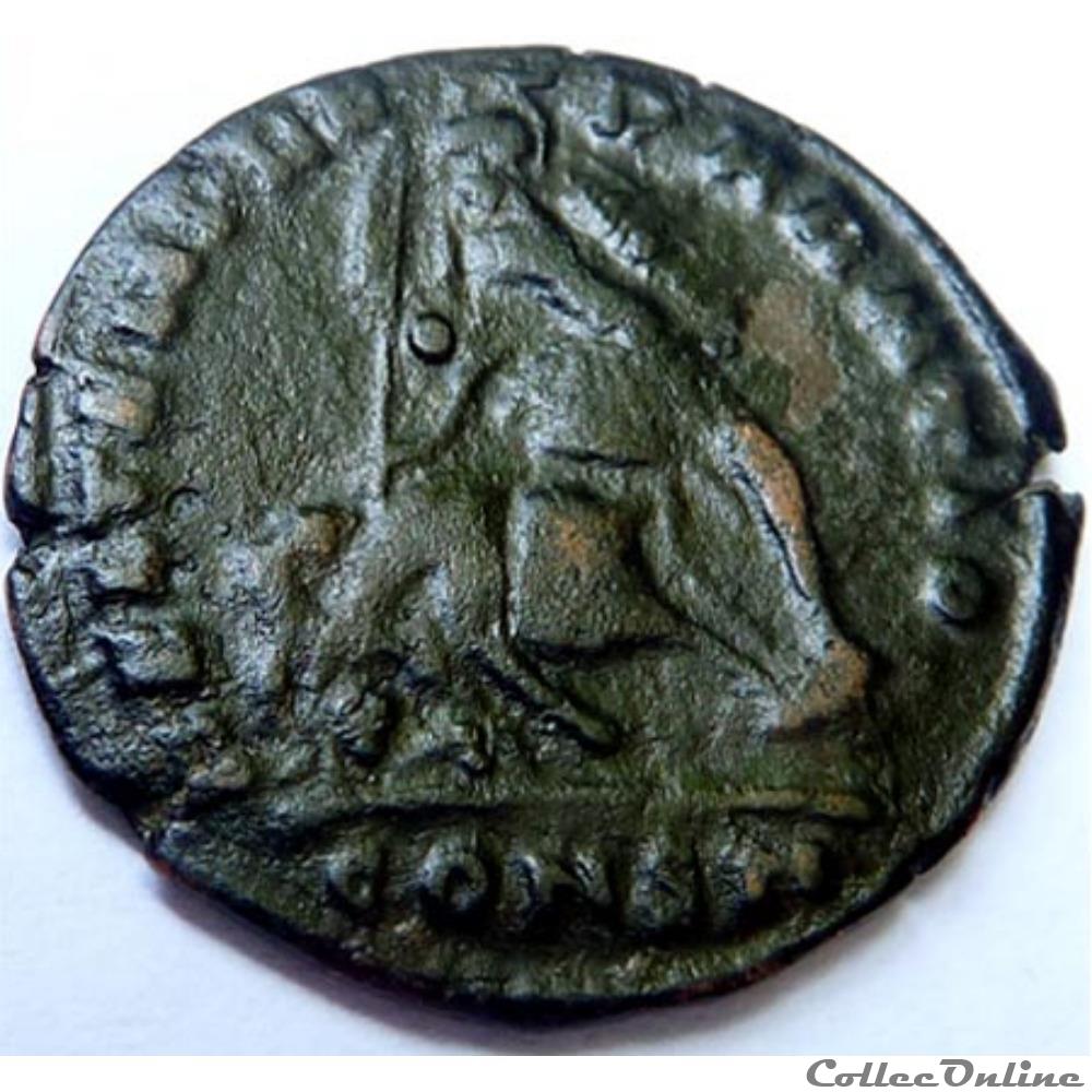 Constance Galle/Constantinople/FEL TEMP REPARATIO monnaie antiquite av jc ap romaine republicaine imperiale constance galle constantinople fel temp reparatio