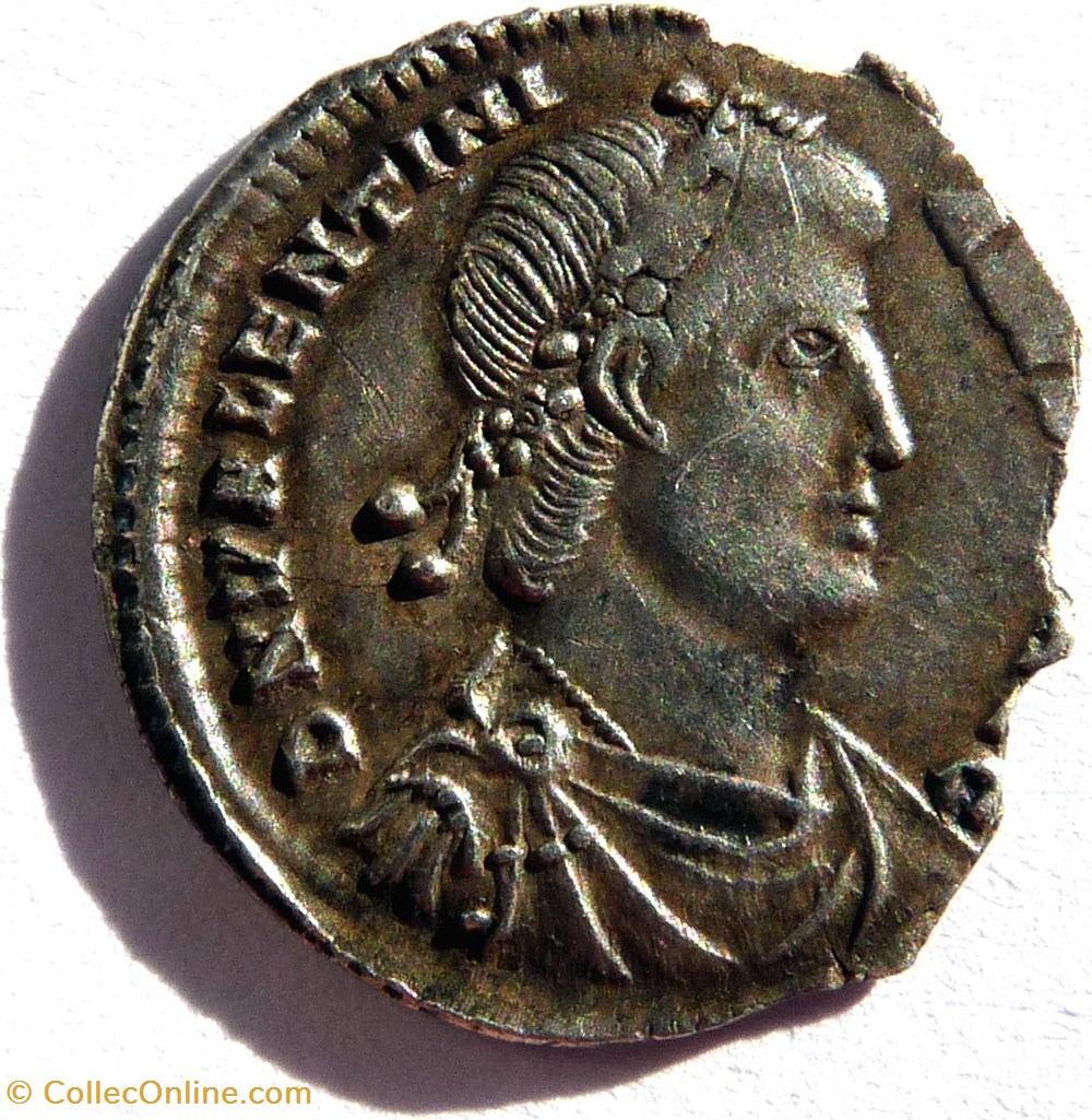 Valentinien 367-375/Constantinople/VOT V MVLT X monnaies antiques romaines imperiales et republicaines valentinien 367 375 constantinople vot v mvlt x