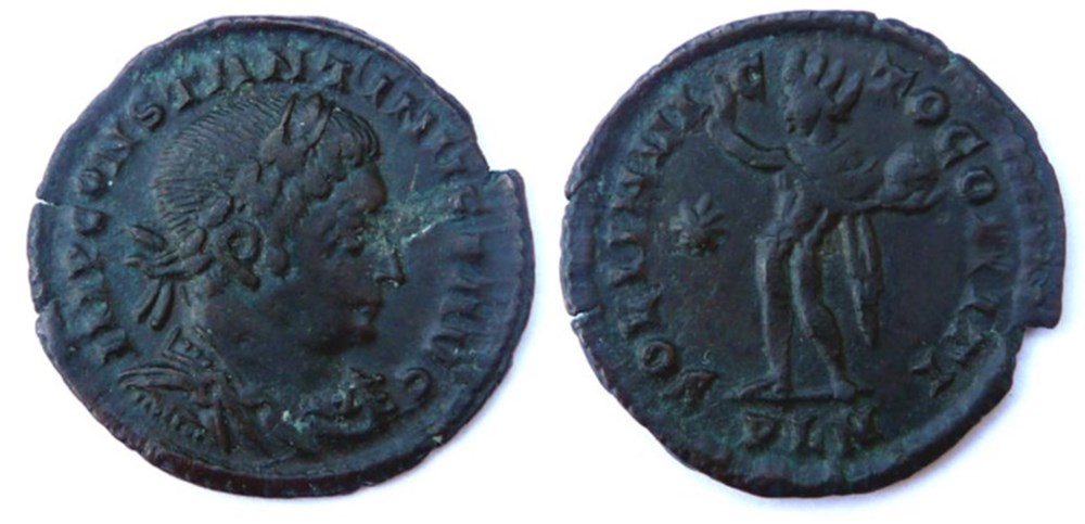 RIC 282/Constantin 1er 313-314/Londres/SOLI INVICTO COMITI monnaies antiques romaines imperiales et republicaines ric 282 constantin 1er 313 314 londres soli invicto comiti
