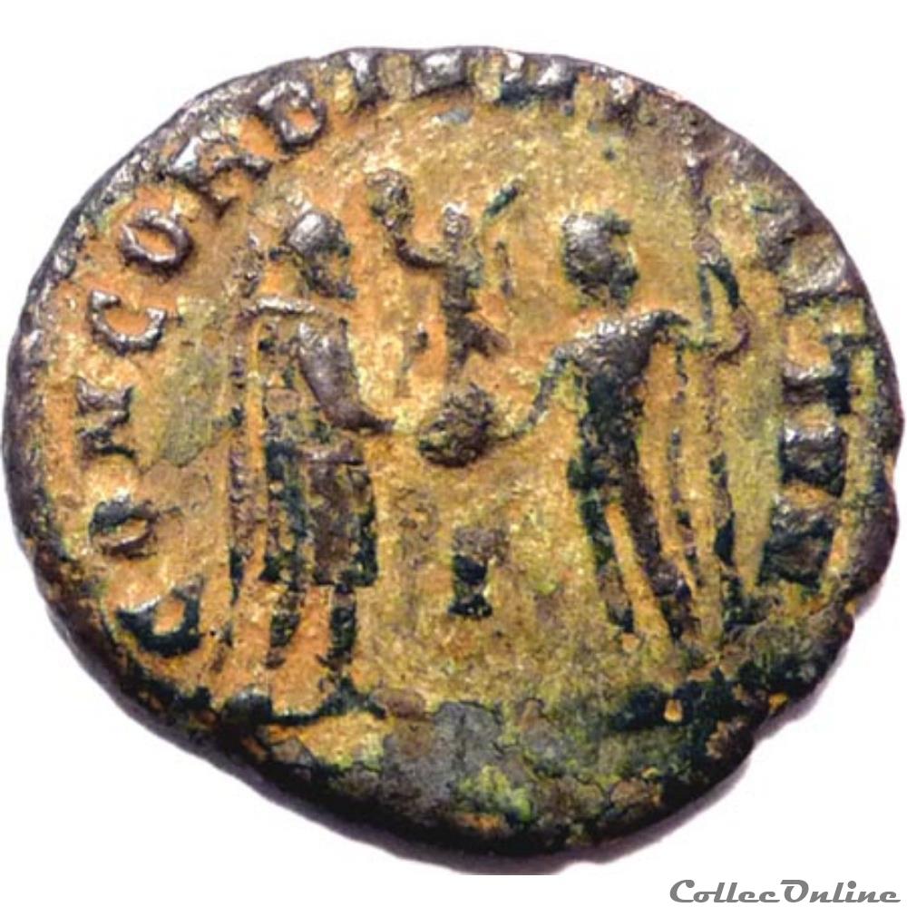 monnaies antiques romaines imperiales et republicaines constantin 1er 306 307 alexandrie concordia militvm