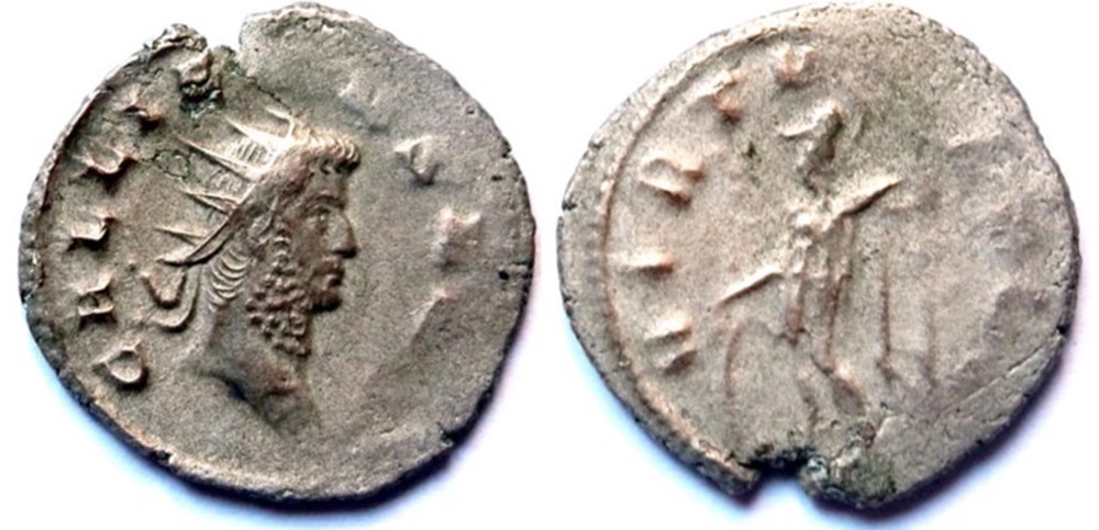 monnaies antiques romaines imperiales et republicaines gallien 266 rome virtvs avg