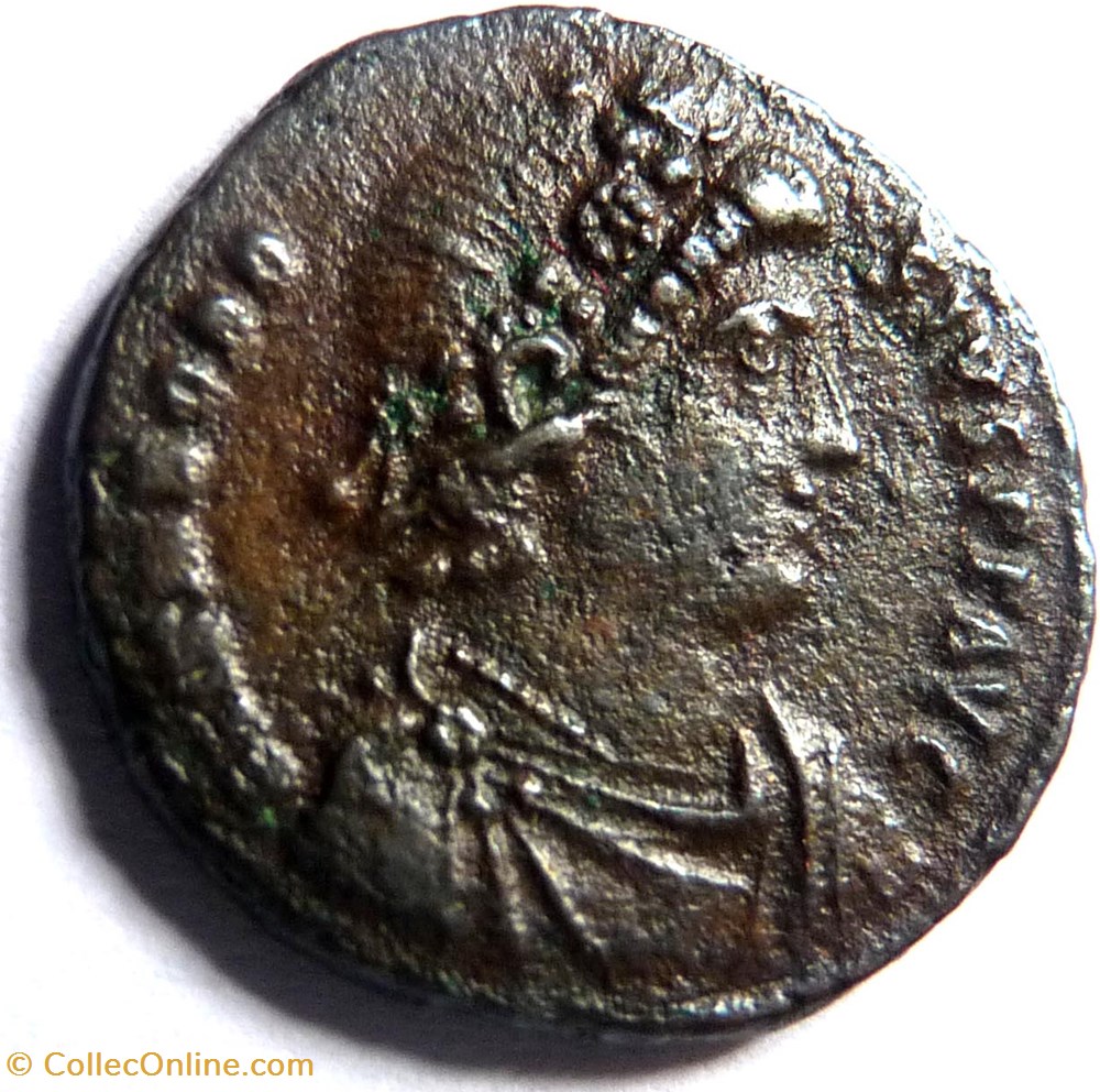 monnaies antiques romaines republicaines imperiales theodose 378 383 antioche concordia avggg