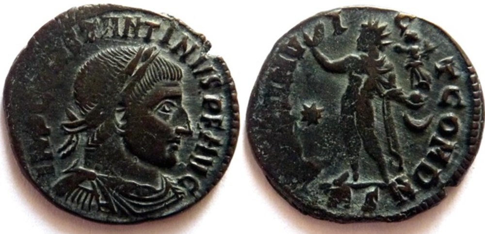 RIC 49/Constantin 1er 316/Rome/SOLI INVICT COM DN monnaies antiques romaines imperiales et republicaines ric 49 constantin 1er 316 rome soli invict com dn